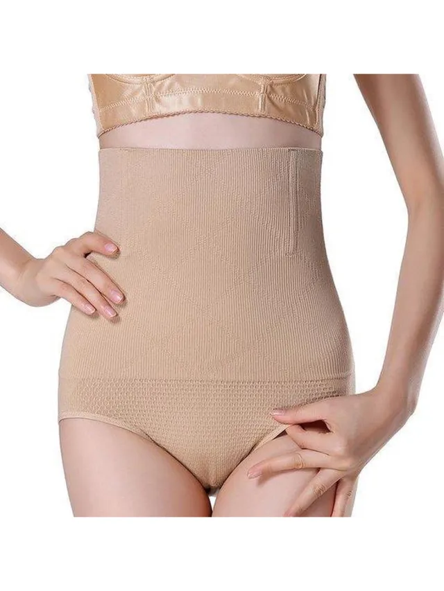 Feel Fab Stay Fab Shapewear voor buik, billen en heupen - corrigerend ondergoed - geschikt voor rokjes en shorts - beige/creme Beige / Creme