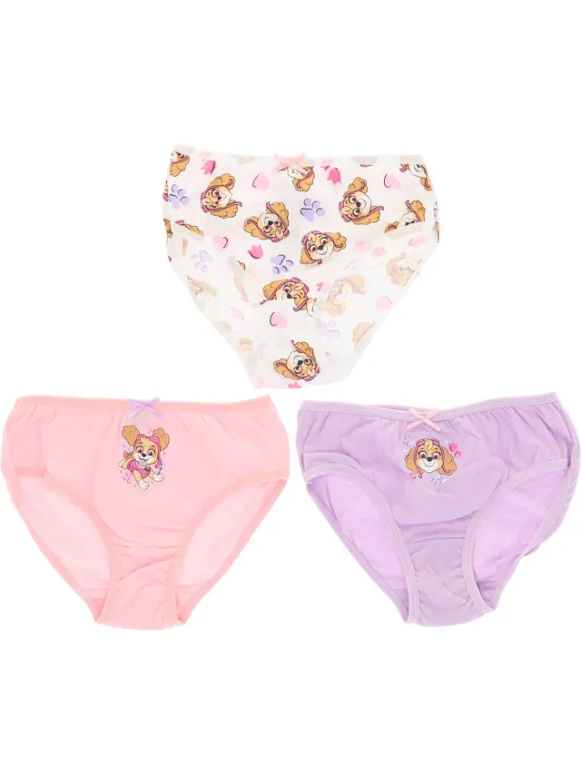 PAW Patrol Ondergoedset - 3 slips 98/104 Lila