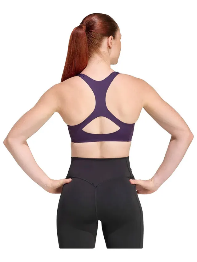 Adidas Bralette adidas Soutien-gorge de sport Adizero Run maintien moyen Violet