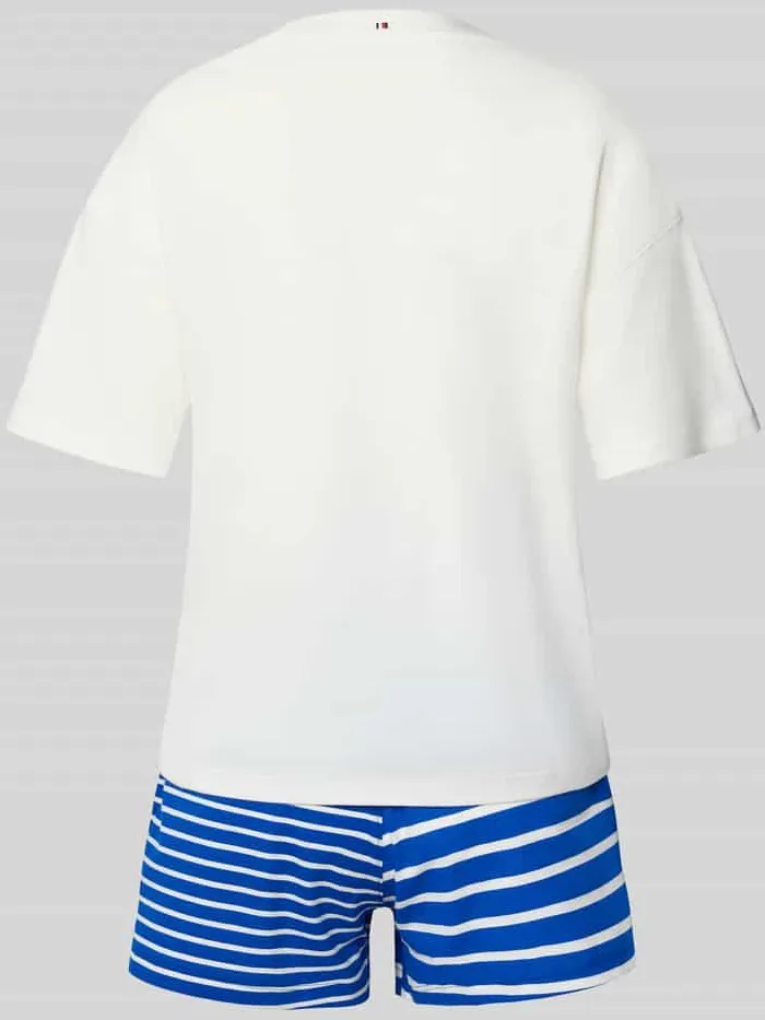 Tommy Hilfiger regular fit pyjama van puur katoen bleu, foto 2