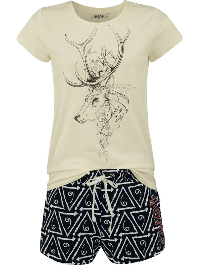 Harry Potter Patronus Pyjama meerkleurig Katoen multicolor