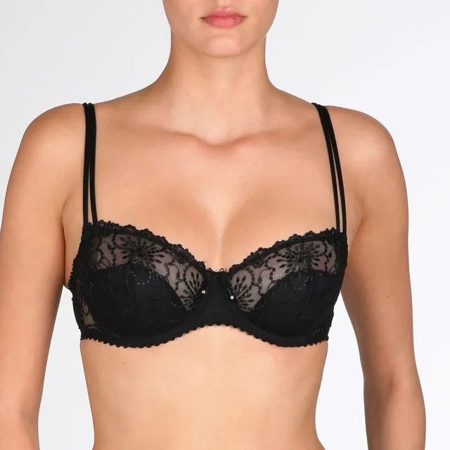 Marie Jo Jane Voorgevormde Balconette Bh 0101335 Zwart - maat EU 85B / FR