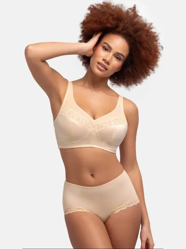 Dorina Minimizer BH zonder beugel - Teagan - 90E - Beige