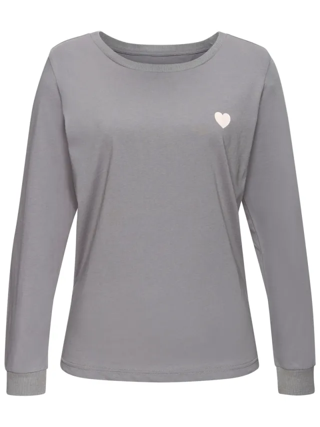 Pyjama taupe + roze
