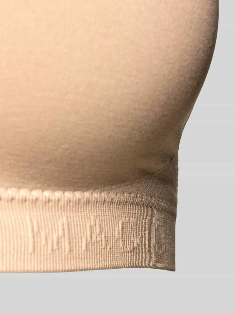 MAGIC Bodyfashion Bandeautop met effen design beige, foto 3