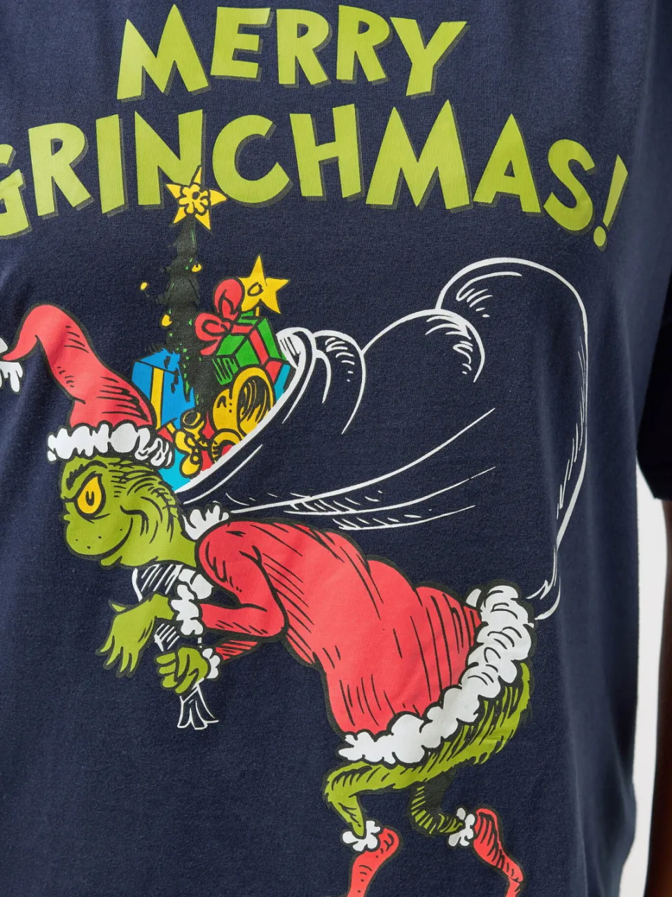 Limited Collection Curve Grinch Pyjama In Marineblauw, foto 5
