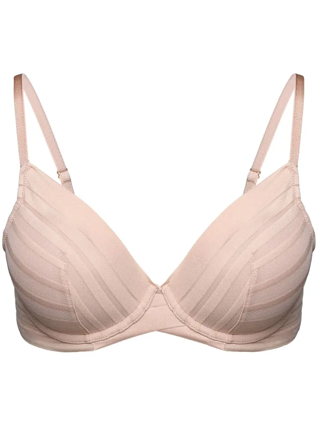ESOTIQ Ciga - Push-upbeha - Beige - Uitneembare vullingen - Beugel