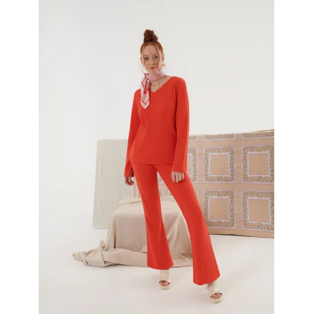 Lisca Lucky Cheek pyjamatop oranje