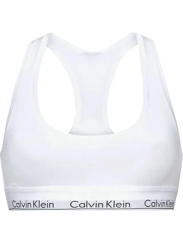 Calvin Klein Modern Cotton Top Dames - Wit
