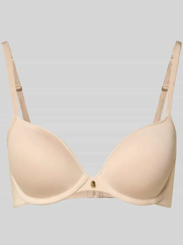Triumph bh met logodetail Beige