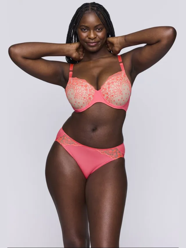 PrimaDonna Twist Angelou Voorgevormde Beugel Bh 0242480 Juicy Melon - maat EU 80F / FR Roze