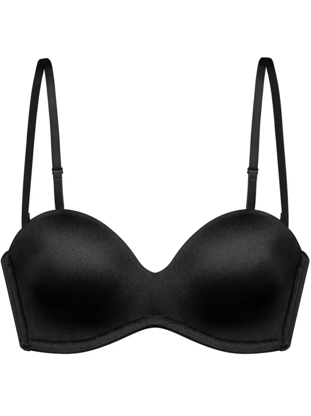 Dorina strapless BH - Bandeau bh - Sublime Sculpt - 70D - Zwart