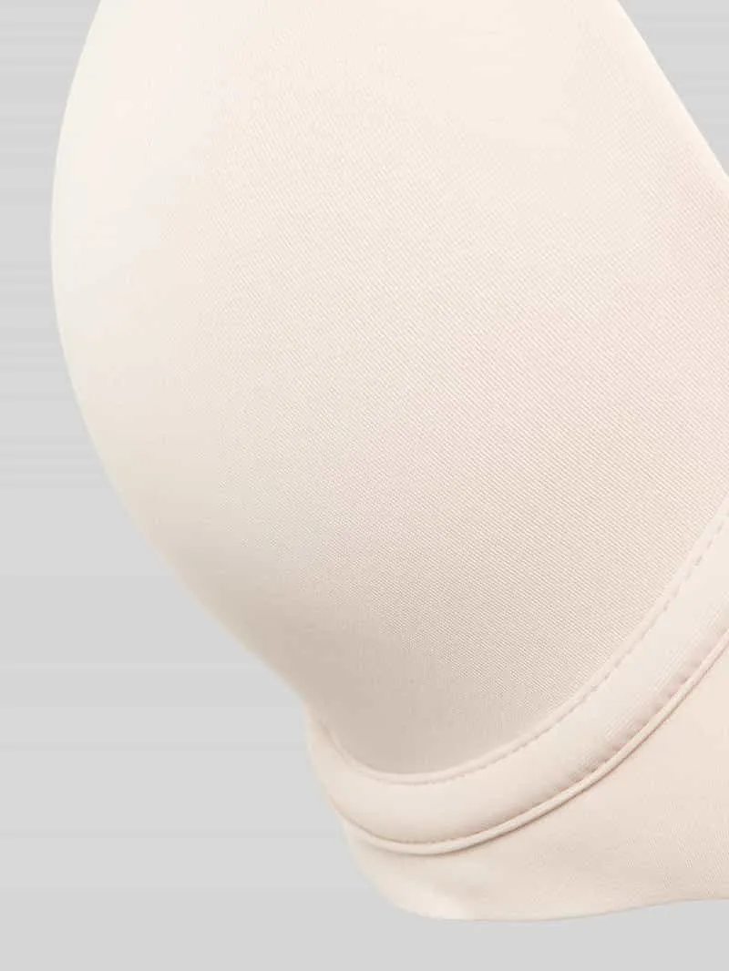 Marc O'Polo Beha met labelprint beige, foto 3
