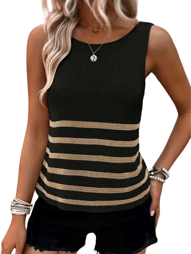 Livano Topje Dames - Kleding - Shirt - Blouse - Kort - Volwassen - Zwart
