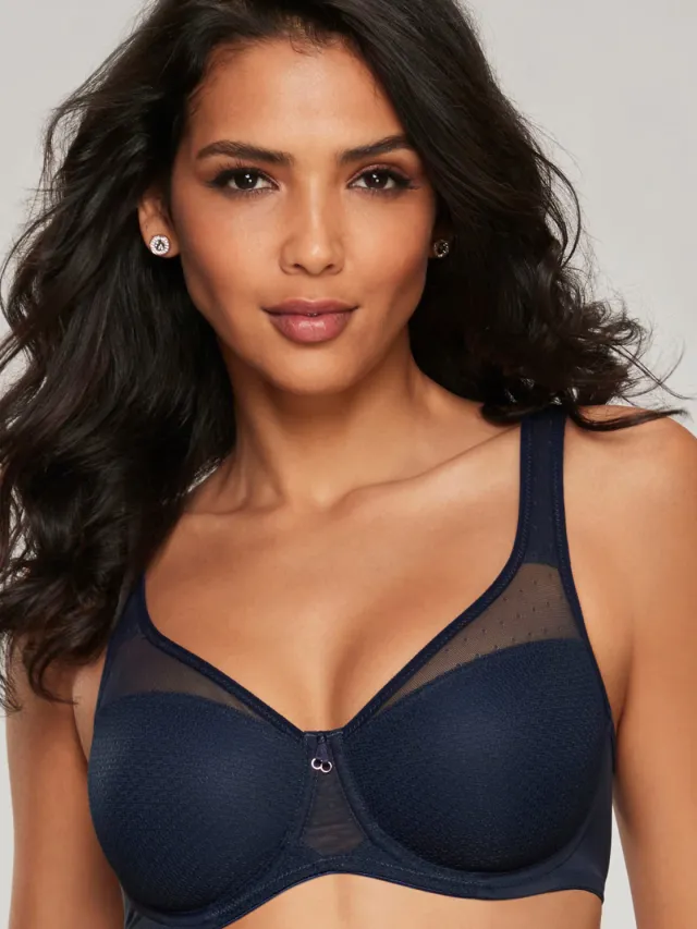 minimizer-beha met beugel donkerblauw