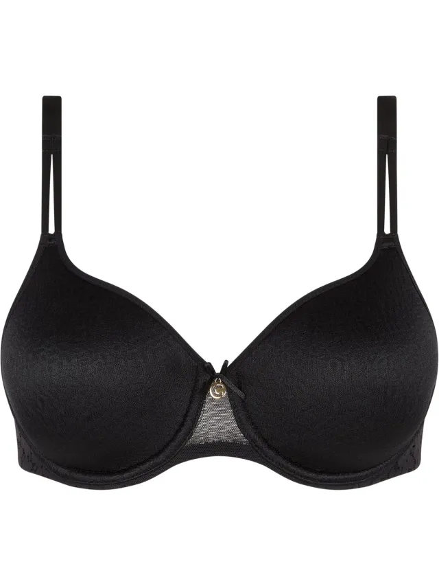 Chantelle Norah - Bedekkende spacer bh - Racerback - Soft Feel - ZWART