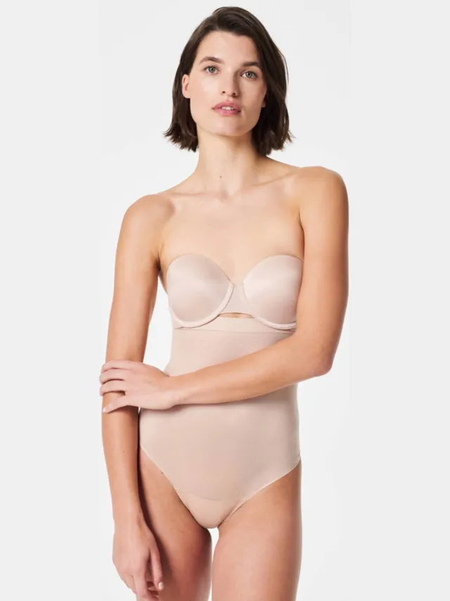 SPANX SPANXshape™ Invisible high waist medium corrigerende string beige