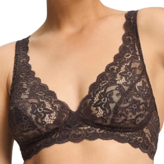 Hanro soft cup bh - zonder beugel Moments dark mocha