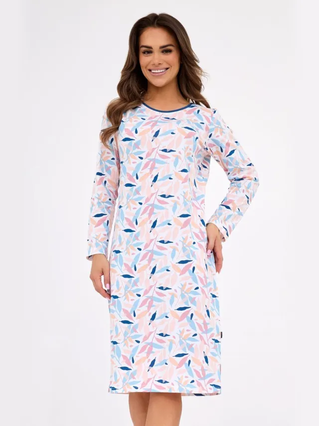 Cornette Katoenen Dames Nachthemd Hannah 770/456 42 / Wit
