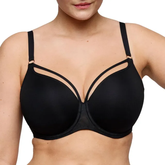 PrimaDonna Twist Sheary Voorgevormde Bh Hartvorm 0242640 Zwart - maat EU 95B / FR