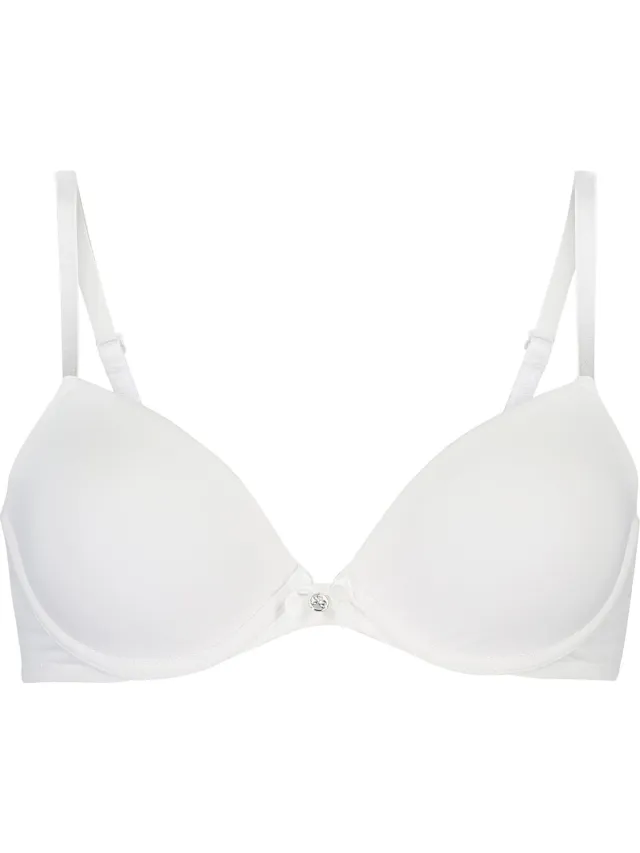 Hunkemöller Voorgevormde push-up BH plunge - wit