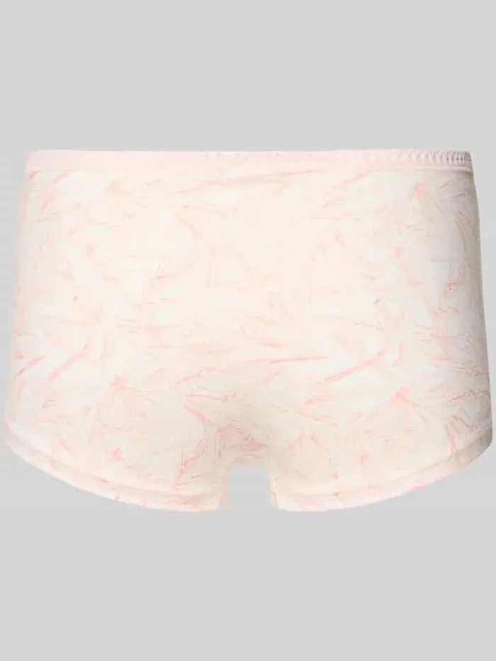 Sloggi slim fit panties met logoprint model 'Go Crush' in set van 3 roze, foto 2