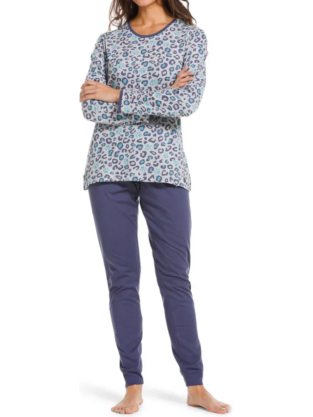 Rebelle Paws - Pyjamaset - Grijs/Blauw