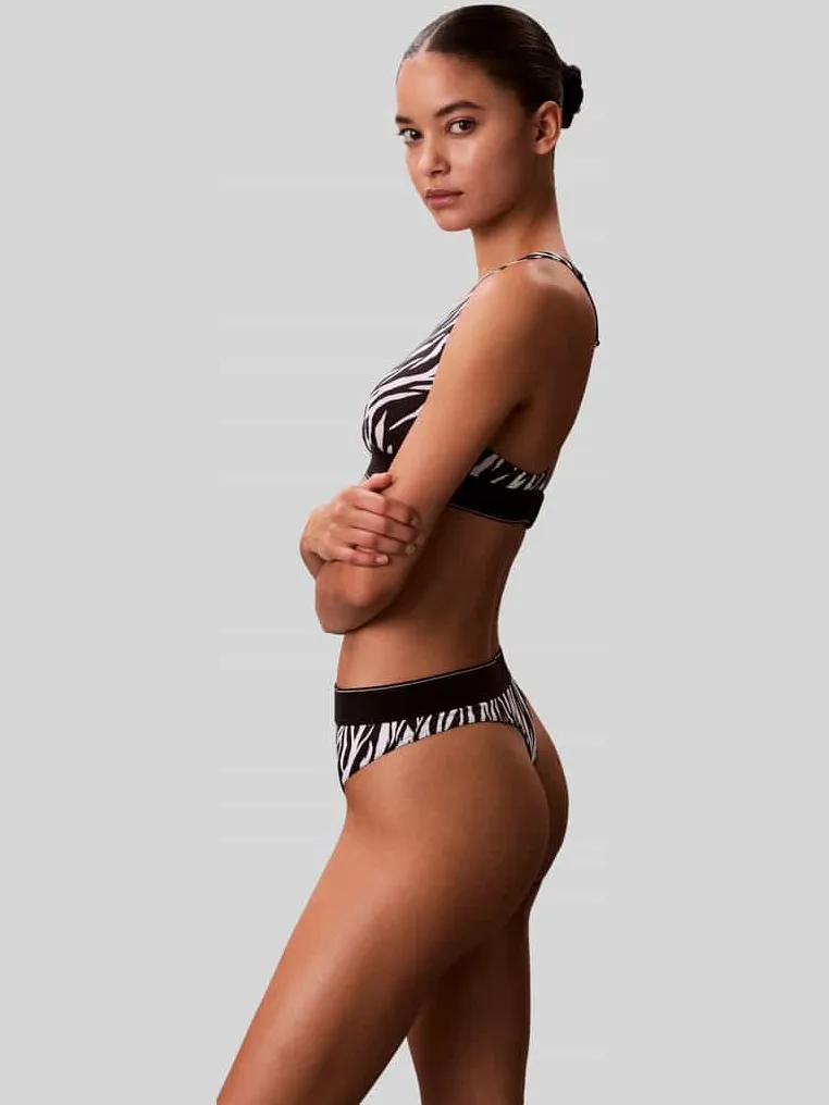 Calvin Klein bralette zonder beugel zwart, foto 4