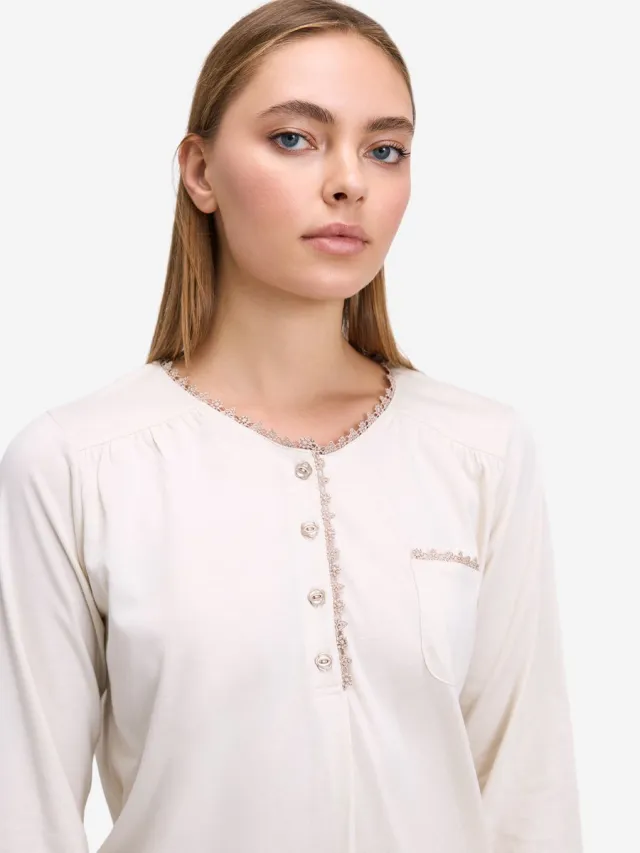 Goldenbay Pyjama Valerian ivoor