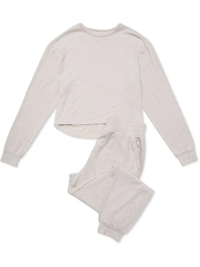 ESOTIQ Clytia 2 - Dames thuispak - Zandbeige