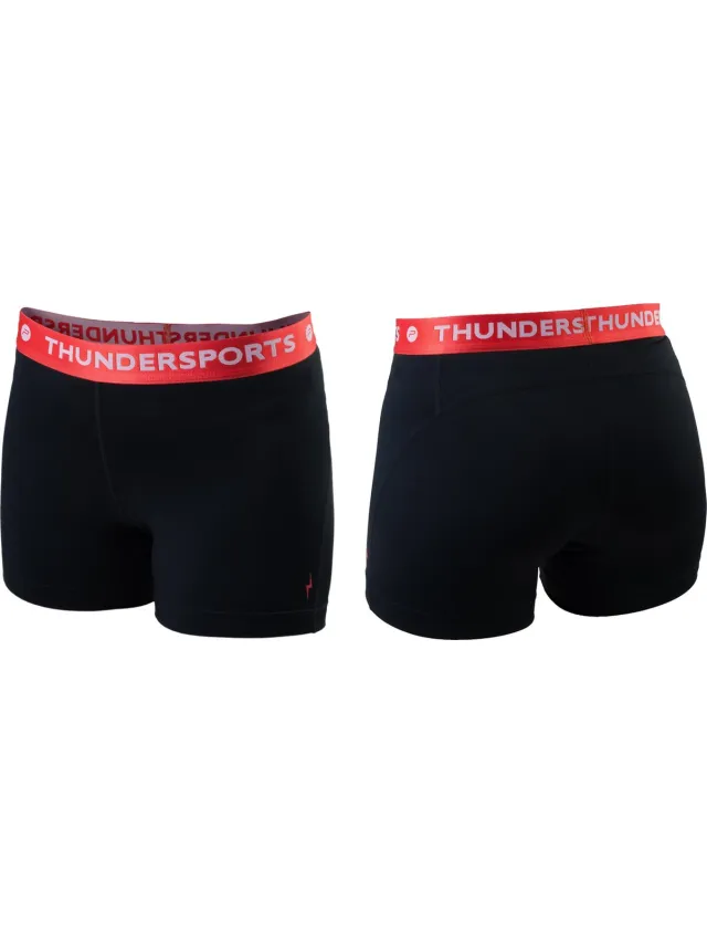 Thundersports Short - Sportbroek Dames - Zwart