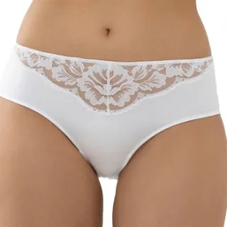 Mey Amazing American slip wit Zwart,Wit,Roze