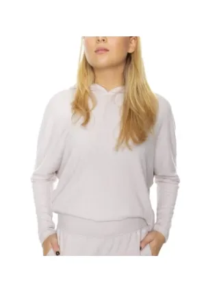 Calvin Klein Textured Jersey Hoodie * Actie * Lila