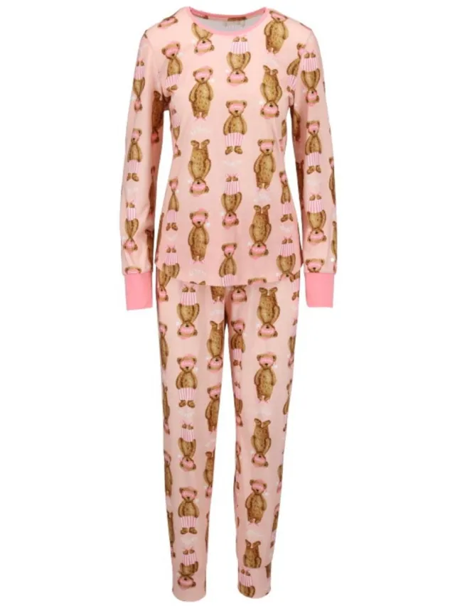 Ringella Teddy – Pyjama – 6511215 – Apricot – Roze