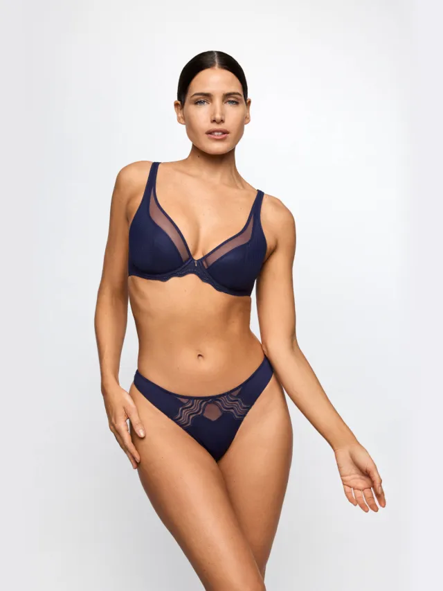 Marie Jo Linaa string - donkerblauw