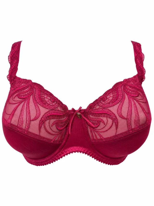 Ulla Carmen - bh - rood bordeaux
