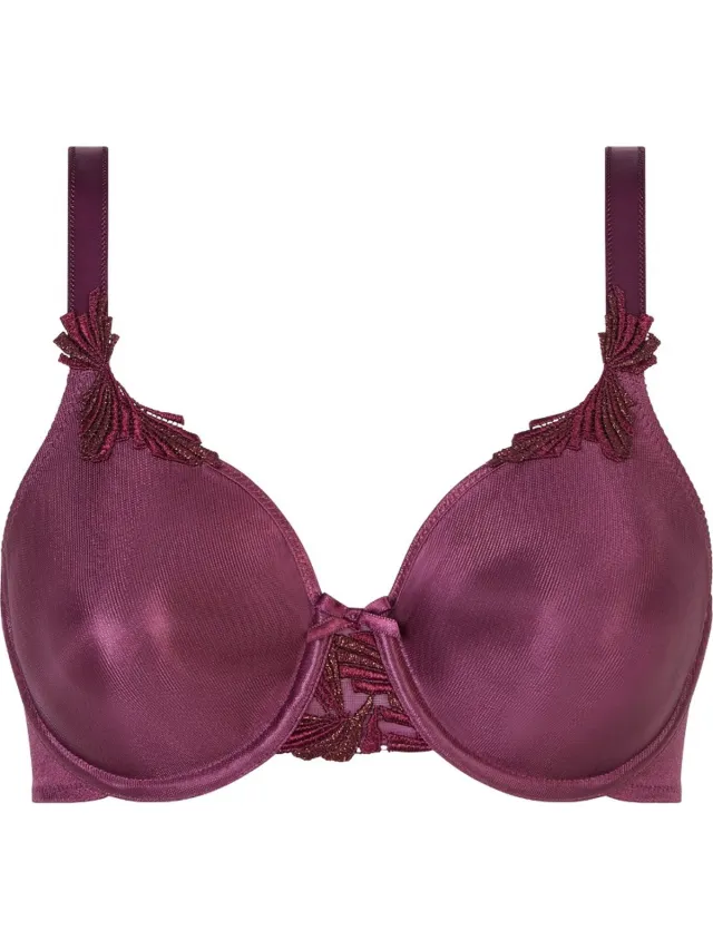 Chantelle Hedona Beugel BH - Blauw - Stevige kanten bh met goede ondersteuning - 80B - Paars