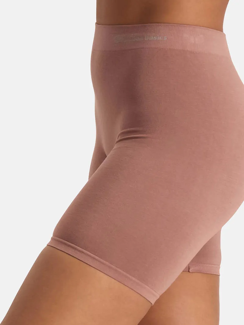 Bamboo Basics Suze biker short lichtbruin, foto 4