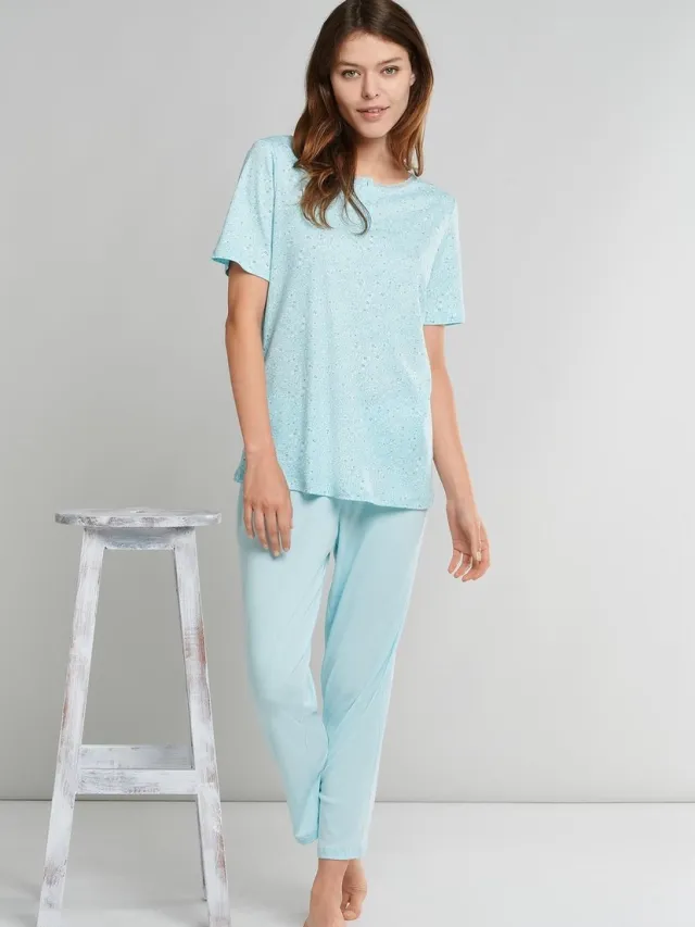 Schiesser Comfort Fit – Pyjama – 173768 – Mint - 44