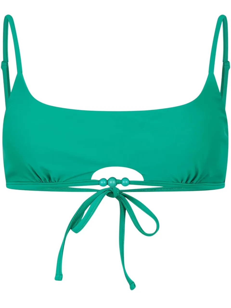 Jack Wills Bikinitop met kralen voor dames (Smaragd), foto 2