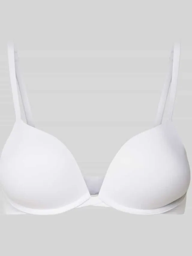 Calvin Klein Push-up-bh met verstelbare bandjes, model 'PERFECTLY FIT' Wit