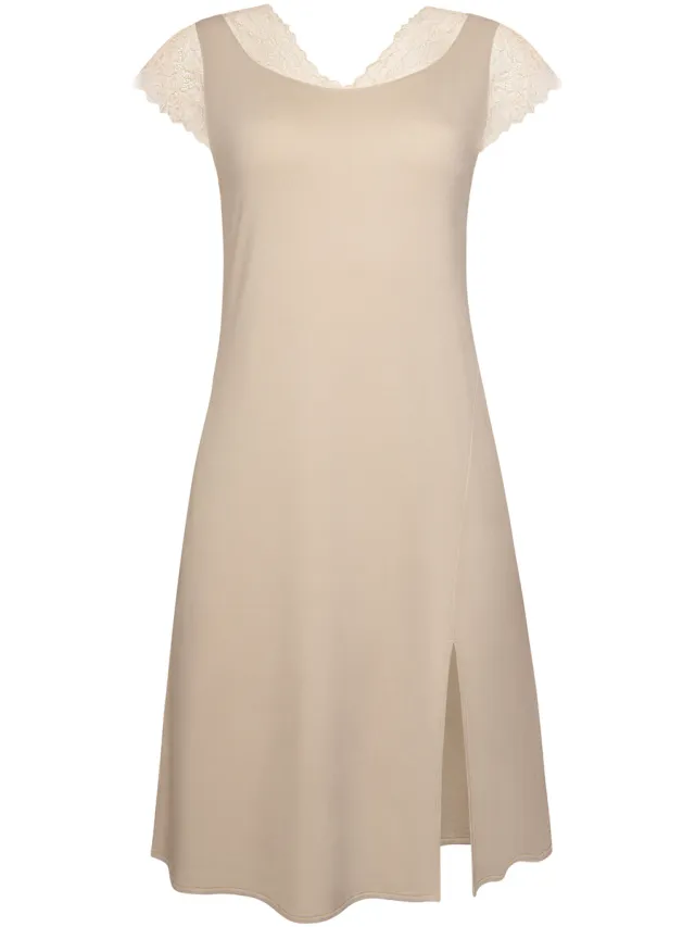 Lisca Destiny babydoll nachthemd beige