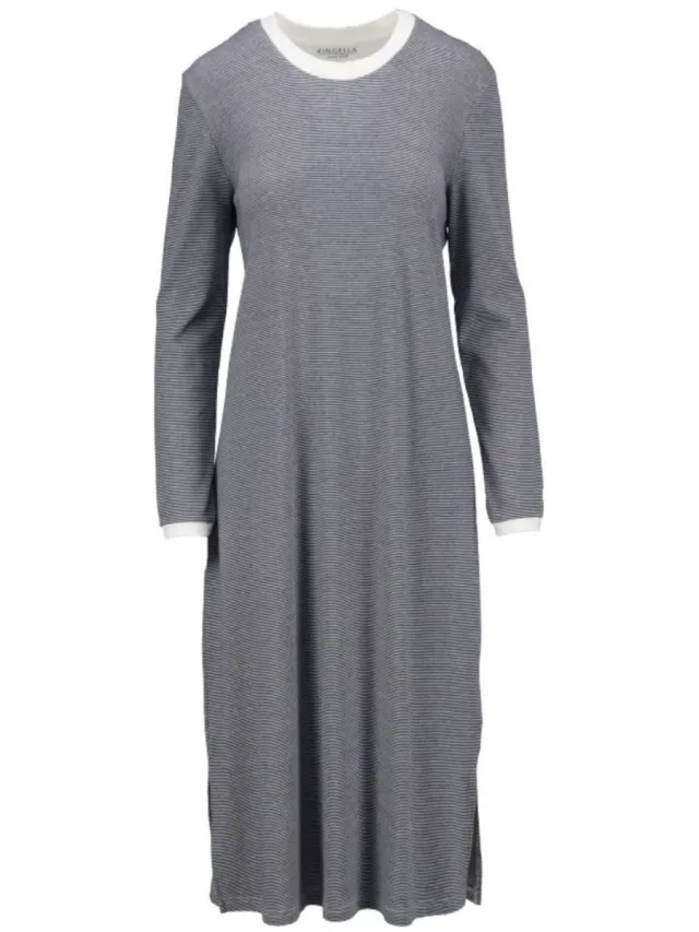 Ringella Katoenen dames nachthemd nachtblauw Ringella - Blauw - Maat - 50