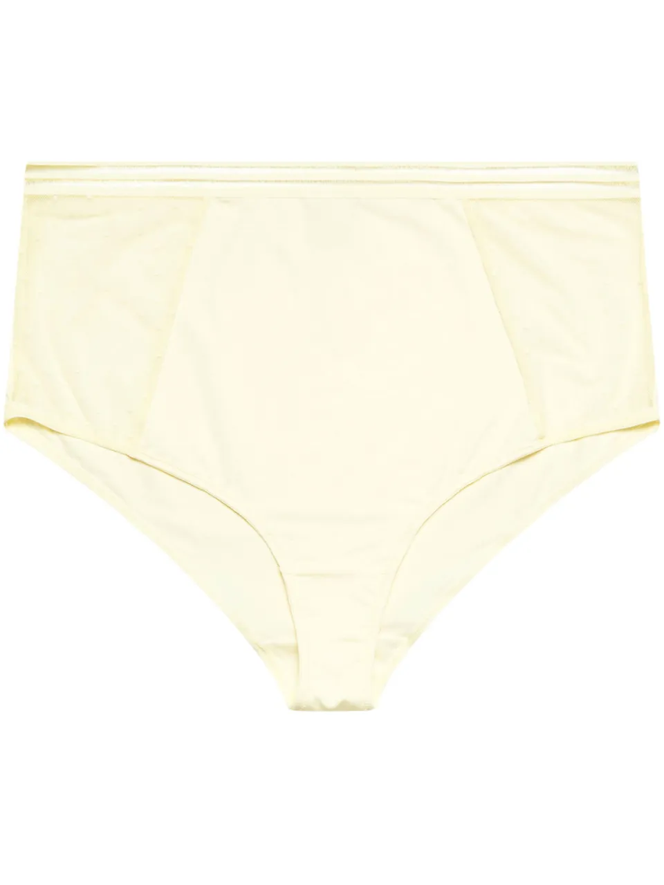 Yours Gele Kanten Dobby Slip Met Volledige Dekking-48 geel, foto 5