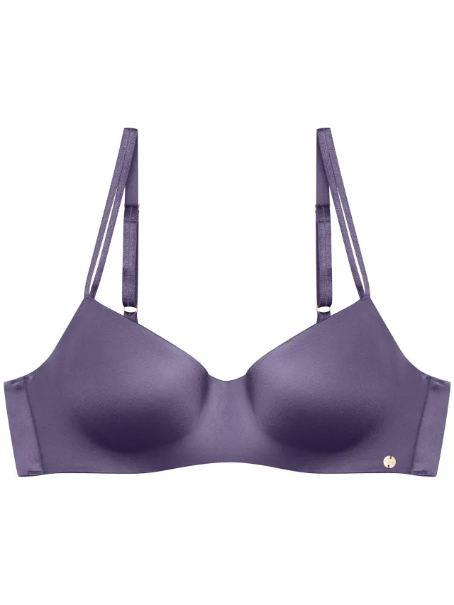 ESOTIQ Bosco - Push-upbeha - 75D - Marineblauw - Goudkleurige details Marineblauw;Goudkleurig