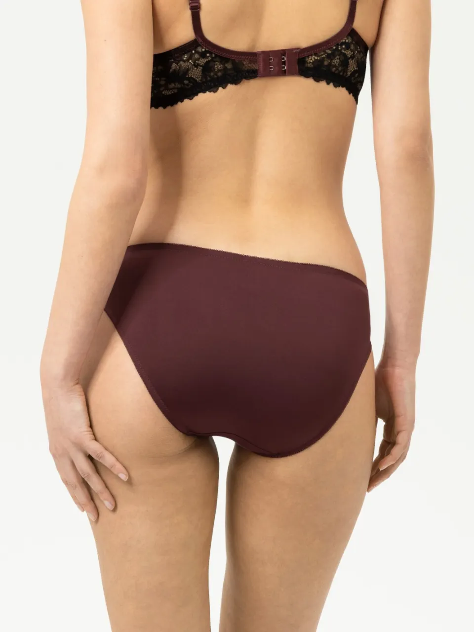 Mey Minislip Serie Luxurious Hot Maroon bruin, foto 3