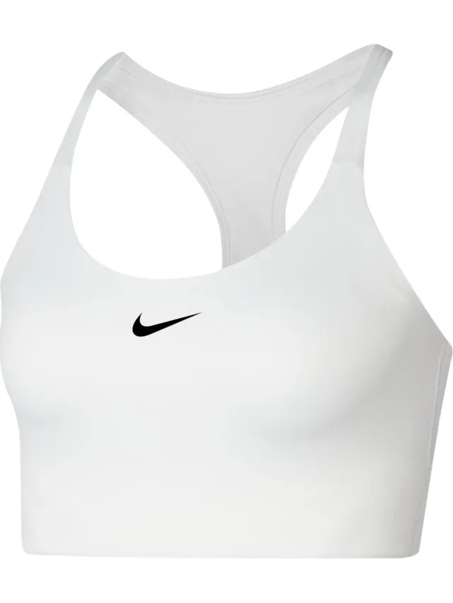 Nike Dames/Dames Sportbeha met Medium Ondersteuning (Wit)