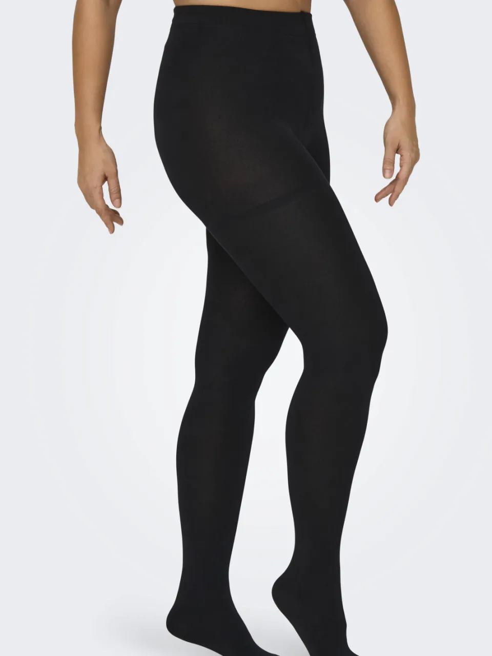 Only Carmakoma CARKENJA fleece panty 100 denier zwart, foto 2