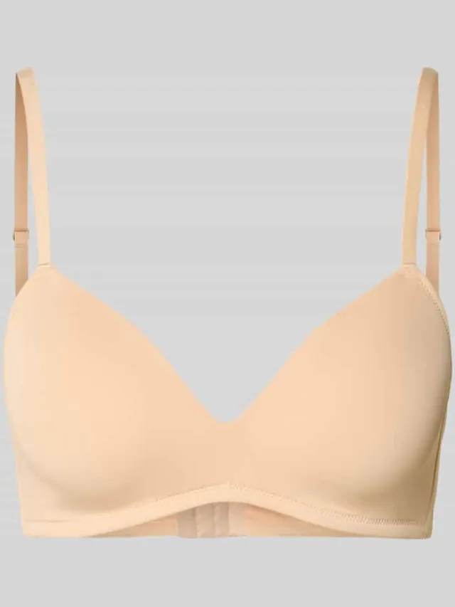 SKINY regular fit bh met haakjessluiting Beige