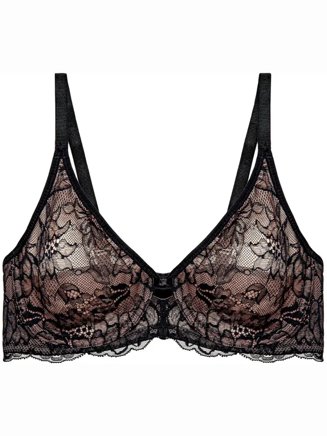 Triumph Amourette Charm BH met Beugel Zwart